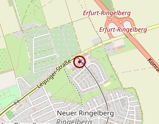 Karte: Christophorus-Werkstätten Erfurt - Hauptwerkstatt