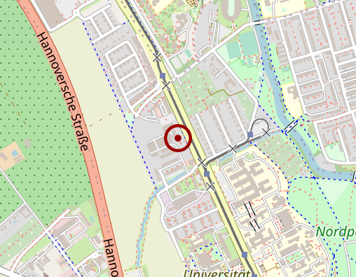 Karte: Erfurter Werkstätten anerkannte WfB