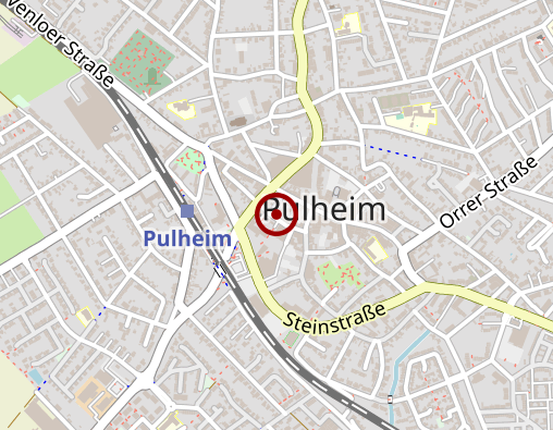 Karte: Buntfuß-Streich A.