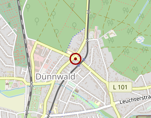 Karte: Anstöß-Kehrbaum S. Dr.med.