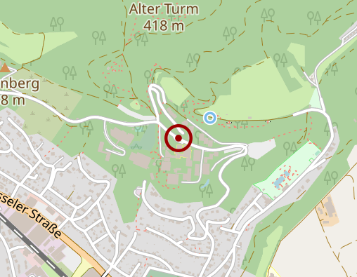 Karte: Seniorenresidenz im HKZ Rotenburg