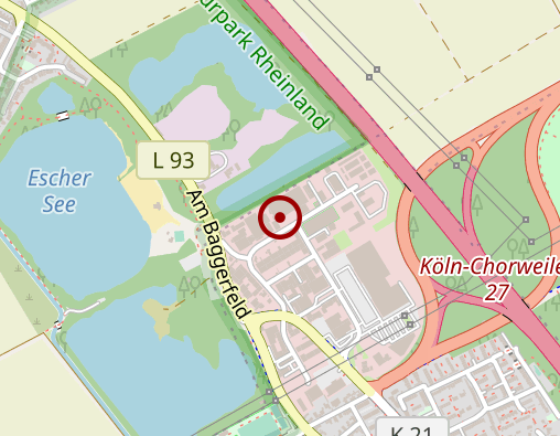 Karte: GWK Gemeinnützige Werkstätten Köln GmbH