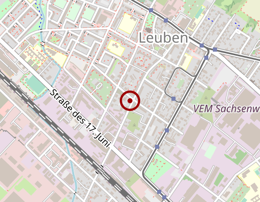 Karte: Lebensdank Pflegedienst Dresden