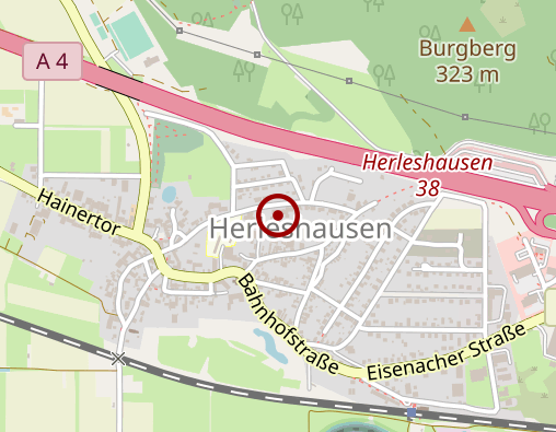 Karte: Evangelische Altenhilfe Gesundbrunnen gGmbH Hofgeismar Ev. APH St. Elisabeth