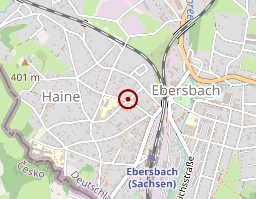 Karte: Johanniter-Unfall-Hilfe e.V. Pflegedienst Ebersbach