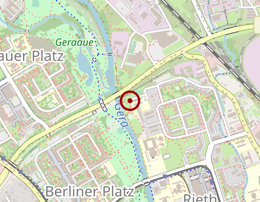 Karte: CJD Erfurt Wohnhein