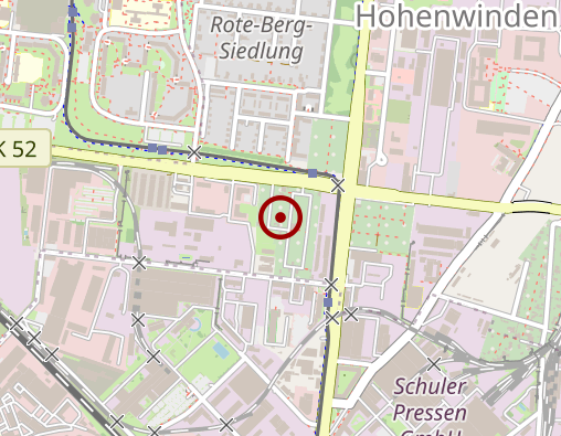 Karte: Thalamus Heilpraktikerschulen