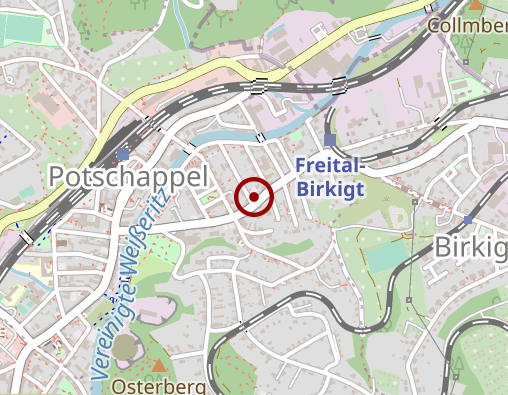 Karte: Lebenshilfe Pirna-Sebnitz-Freital e.V.