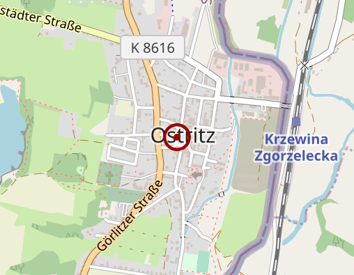 Karte: Caritas-Sozialstation Ostritz