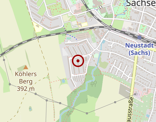 Karte: Böhme Jan Taxibetrieb Kraft