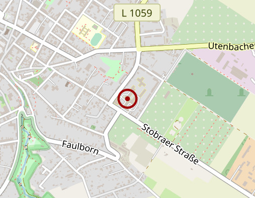 Karte: Stiftung Carolinenheim Apolda Betreuungsdienst/ABW