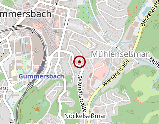 Karte: Caritasverband für den Oberbergischen Kreis