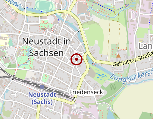 Karte: Lebenshilfe Pirna-Sebnitz-Freital e.V. - Angebot Neustadt /Sa.