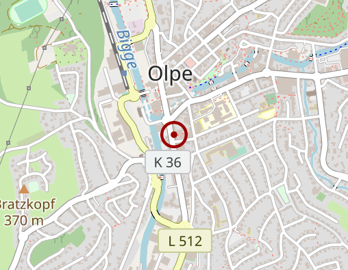 Karte: Pluspunkt Olpe