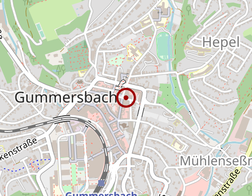 Karte: AOK Rheinland/Hamburg - Geschäftsstelle: Gummersbach