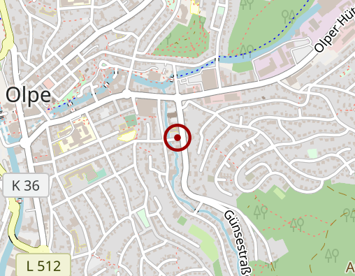 Karte: Werthmann-Werkstätten