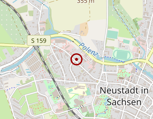 Karte: Baumgart Nicole Praxis für Diättherapie und Ernährungsberatung