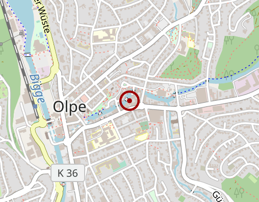 Karte: Caritas-Station Olpe