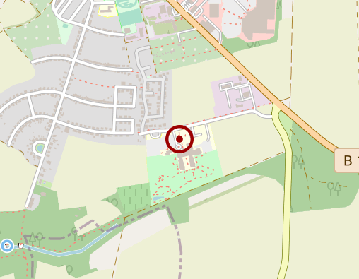 Karte: Klinikum Burgenlandkreis GmbH / Georgius-Agricola-Klinikum Zeitz