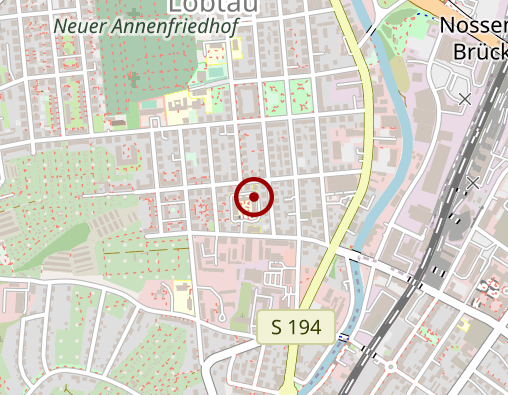 Karte: Volkssolidarität Dresden gGmbH