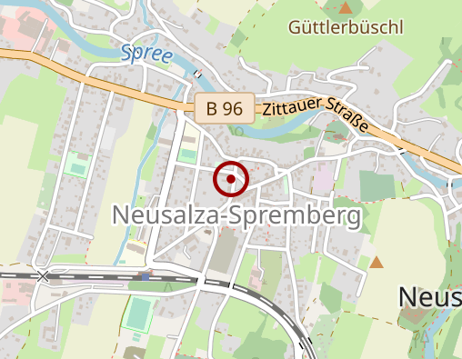 Karte: Johanniter-Unfall-Hilfe e.V. Pflegedienst Neusalza-Spremberg