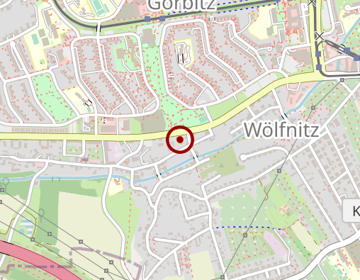 Karte: Kurzzeitpflege im Pflegeheim "Am Gorbitzbach"