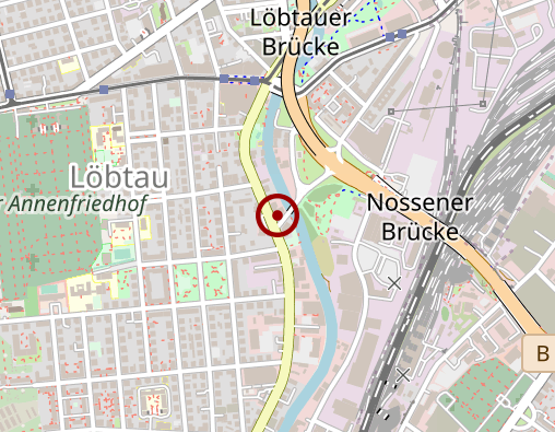 Karte: Pflegedienst Monika Rietzschel