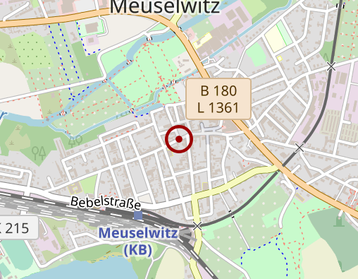 Karte: Bestattungen Zörner