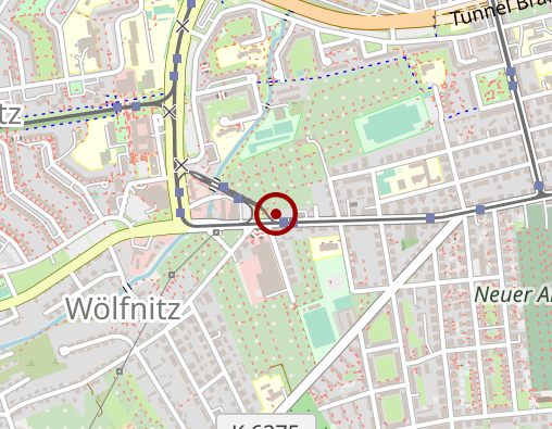 Karte: Bestattungsinstitut Chrominski GmbH