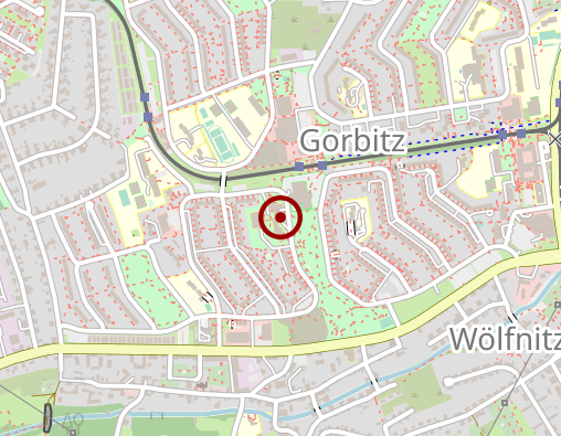 Karte: Volkssolidarität DD gGmbH, Kurzzeitpflege Gorbitz