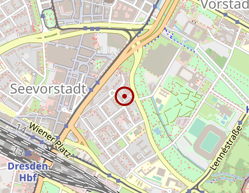 Karte: Peukert Fanny Physiotherapie an der Bürgerwiese