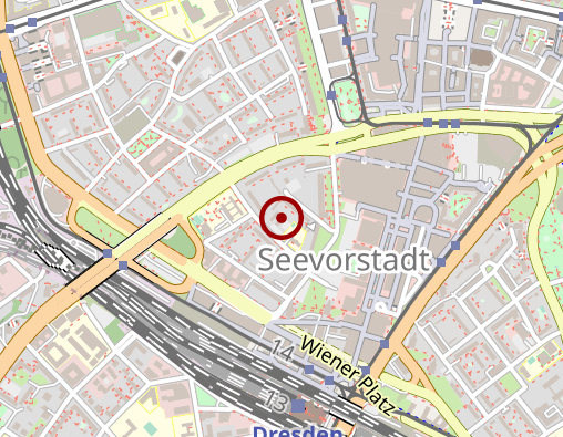 Karte: Ambulanter Pflegedienst der Lebenshilfe Dresden