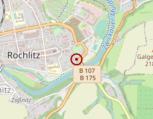 Karte: PflegeOase GbR Anja Landgraf und Melanie Kurth Ambulanter Pflegedienst