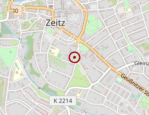 Karte: Seniorenhilfe Zeitz gGmbH Haus am Lindenplatz