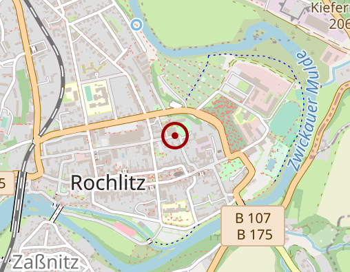 Karte: Kurzzeitpflege Rochlitz der Altenpflegeheim Schweikershain gGmbH