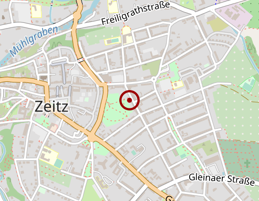 Karte: Präkels Bestattungshaus