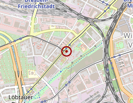 Karte: Haus Löbtau - Kurzzeitpflege -