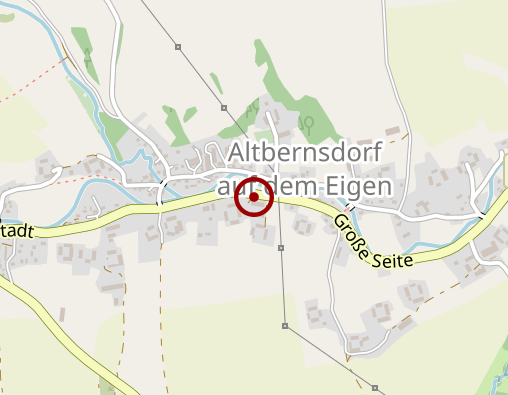 Karte: PflegeTeam Bernstadt gGmbH