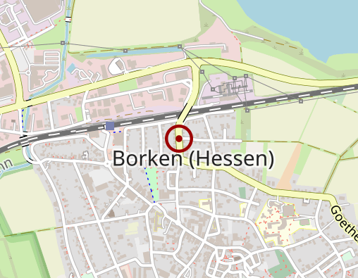 Karte: Lebensraum Borken GbR Ralf Geisel, Walter Blum Tagespflege