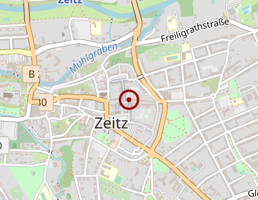 Karte: Pluspunkt-Apotheke am Roßmarkt