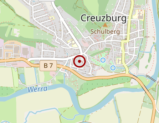 Karte: Physiotherapie an der Creuzburg Mascher Torsten