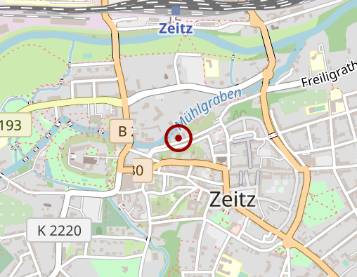 Karte: Altenpflegeheim "St. Marienstift" Zeitz