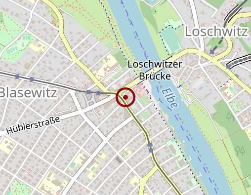 Karte: Vitanas Senioren Centrum Am Blauen Wunder