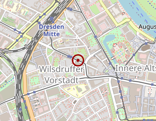 Karte: ANTEA-Bestattungen Dresden GmbH Bestattungen