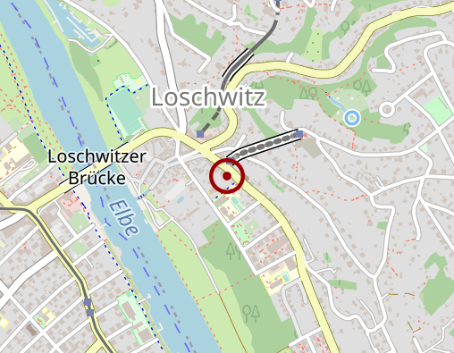 Karte: Ökumenische Diakonie-Sozialstation Dresden BÜLOWH gGmbH