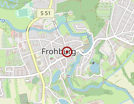 Karte: Die Frohburger Pflegeprofis GmbH