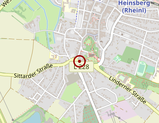 Karte: AOK Rheinland/Hamburg - Geschäftsstelle: Heinsberg