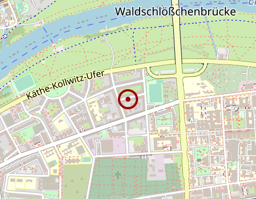 Karte: Marsen Walburga Ergotherapie in Johannstadt u. Helm Wiebke