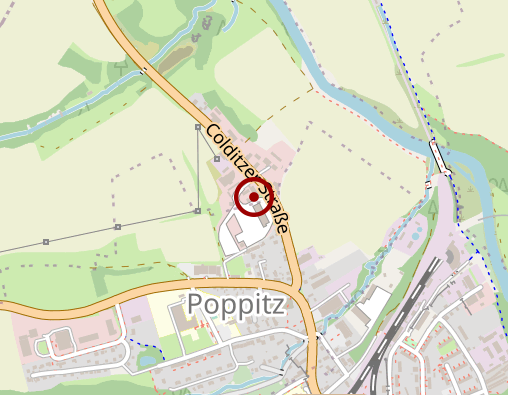 Karte: Taxi-Busbetrieb-Reisedienst Fritzsche GmbH Taxizentrale