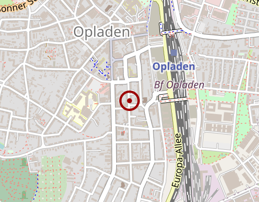 Karte: LVR-Tagesklinik für Psychiatrie und Psychotherapie